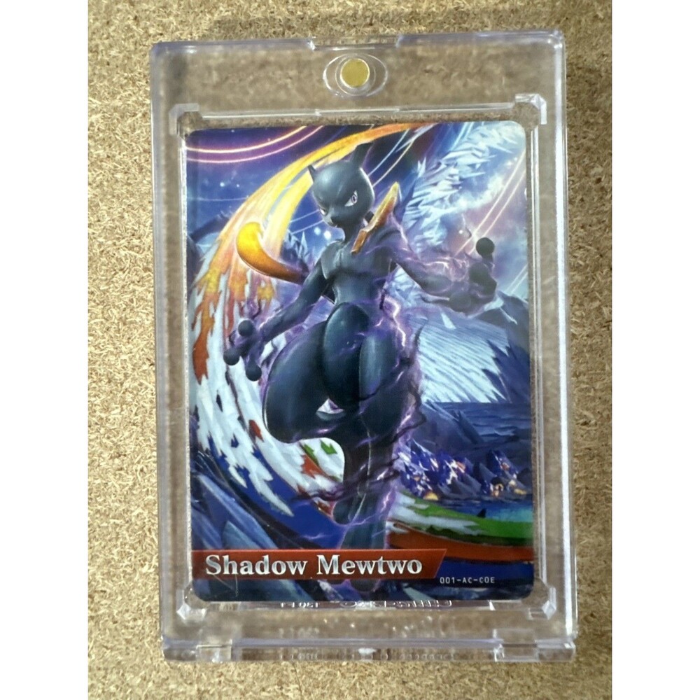 Pokkén Tournament - Shadow Mewtwo Amiibo Card [001-AC-C0E] -Excellent Condition